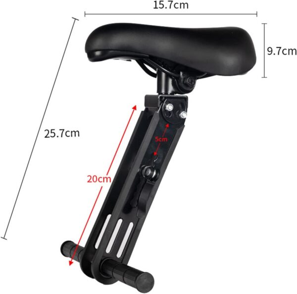 Front-Mounted Bicycle Seat, Child Bicycle Frame, Outdoor Parent-Child Frame Seat for 2-5 Year Old Kids