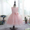 b7512ecb3c22fb8e Kids Dresses Children Baby Girl 4 Colors S-XL European and American Wedding Party Performance Birthday Skirt