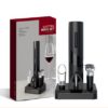 1pc Black Electric Automatic Corkscrew Creative Wine Bottle Opener with USB Charging Suit for Home