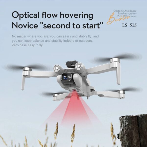 b770305b78ff484d S1S Drone 5G Wifi 4K Professional 8K HD Camera Brushless 360° Obstacle Avoidance Optical Flow RC Foldable Quadcopter Toys Gifts