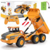 b774adb70112f477 Double E 1/26 RC Truck Dumper Caterpillar Tractor 2.4Ghz Radio Controlled Car Model Engineering Vehicle Excavator Toys For Boys