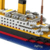 Titanic Model Micro Buildings Boat Cruise Ship DIY Dia Building Blocks Bricks Kit Children Kids Toys