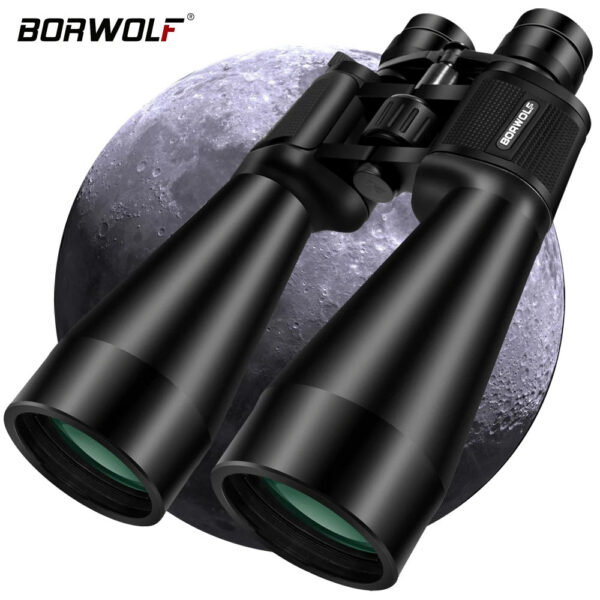 b78b6dd0196eda1d BORWOLF 20-60X70 Binoculars High Magnification Long Range Zoom 60 Times Hunting Astronomical Telescope HD Professiona Zoom