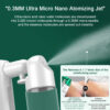 Beauty Skin Care 80ml Water Gun Portable Pressure Nano Spray Face Steamer Oxygen Injection Instrument Airbrush with Compressor