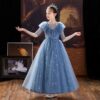 Kids for Girls Costumes Wedding Birthday New Year Party Evening Elegant Princess Summer Children’s Dress 4-12 Yrs K103