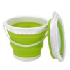 b7bc44800ff6c73a 3L Collapsible Portable Folding Water Car Washing Fishing Household Plastic Travel Outdoor Camping Bucket