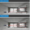Mini Rangefinder Digital Tape Measure Laser Ruler USB Charge Aluminum Alloy Fuselage Measuring Distance: 30m/40m/50m