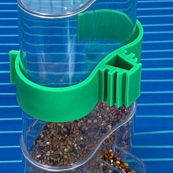 b7dca1bc0872bcc2 2 Pcs Automatic Bird Water Dispenser, Parrot Bird Water Feeder, Bottles Bird Drinker Seed Food Container, Parakeet Cage Accessories for Parakeet Budgies Cockatiel Lovebird Small Birds Canary Finch