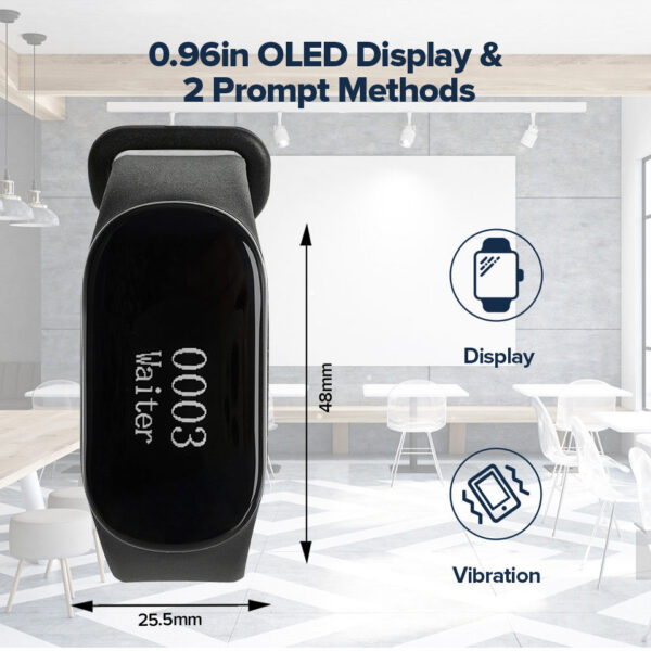 Retekess hookah restaurant system TD112 waterproof watch pager TD032 waiter call buttons for bar cafe cic hotel