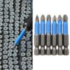 12pc S2 Steel Anti Slip Head Cross Electric Screwdriver Tool Set PH1/PH2/PH3/PZ1/PZ2/PZ3