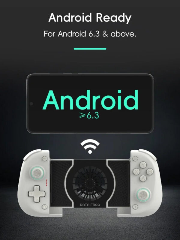 b7e7cc60c27bf3d9 DATA FROG X3 Wireless Controller for Android Game Controller for Samsung Galaxy for PUBG Mobile