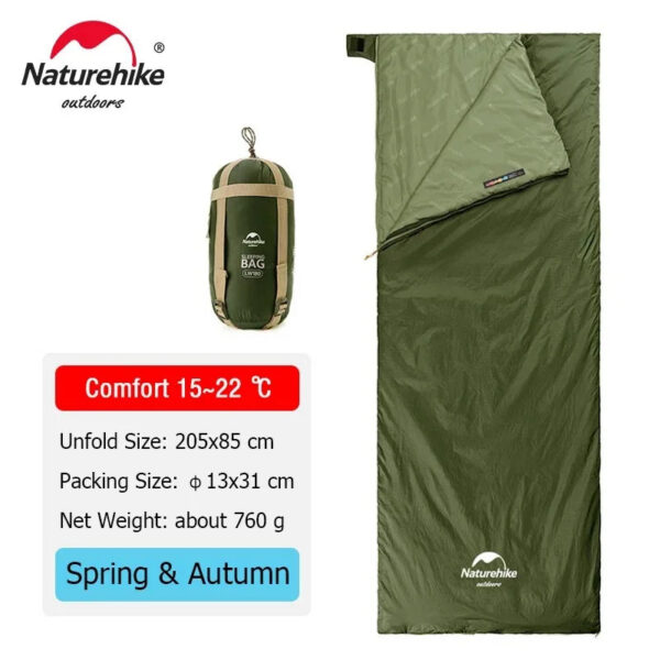 b7eb7cb42ca4d303 Naturehike lw180 Sleeping Bag Ultralight Cotton Sleeping Bag Spring Summer Sleeping Bag Outdoor Hiking Camping Sleeping Bag