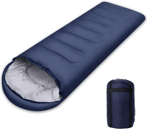 Joyart Schlafsack für Camping, Alle Jahreszeiten -5 °C - 20°C，Schlafsack Outdoor, Deckenschlafsäcke,Leicht, Wasserdicht und Warm für Erwachsene, Rucksackreisen, Camping, Wandern und Reisen