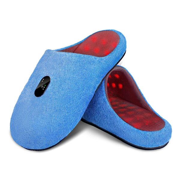 Rechargeable Red Light Therapy for Feet Therapy Device at Home 460nm & 660nm & 850nm with PulseTreat Inflammation Itchiness