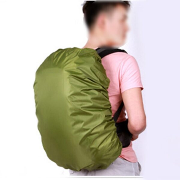 b809dc804fca8655 60L Waterproof Dustproof Rain For Backpack Rainproof Cover Outdoor Camping Hiking Climbing Bag
