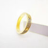 b80f65acf7d5691e brand Jewelry Designer Couples Diamond Screw Ring Ladies stainless steel zircon jewelry Gift 6-10