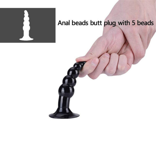 b811990f244f955a 6pcs Butt Plug Training Kit Sexual Lubricante Anal Set Beginners Couples Gay Lesbian Sex Toys Flirt for Women Men