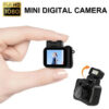 Mini Monoreflexes Style Camera Cmos Flash Lamp And Battery Dock Portable Video Recorder Dv 1080p With Lcd Screen New