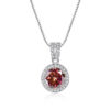 b847efef2d8995d9 Butterflykiss 1Carat Moissanite Diamond Pendant Necklaces For Women Sterling Sier Chain Iced Bling Wedding Jewelry
