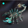 b8538fd8d2856d94 Colorful 3D Metal Scorpion King Toy Assembly Decoration nical Puzzle Diy Adult Children Birthday Gift