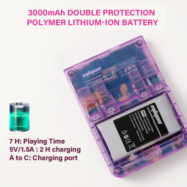 b8793b9b8918b3c5 MIYOO MINI + Plus Portable Handheld Retro Game Console 3.5” IPS HD Screen WIFI Open Source Linux System Compatible with Onion OS