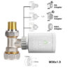 Tuya Zigbee Smart Vae Programmable Thermostatic Radiator Temperature Controller Alexa Google Home Voice Control