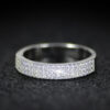 14K White Natural Diamond Jewelry Bizuteria Gemstone for Women De Wedding 14 K Gold Anillos Mujer Ring