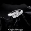 b8b817eabfbae185 MODIAN 925 Sterling Silver Classic Luxury Round CZ Eternity Band Rings For Women Wedding Engagement Statement Jewelry Gift
