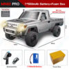 ZWN 1:12 Full Scale RC CAR Upgraded MN82 PRO Controllable Headlights 2.4G 4WD Off-Road Car Pick Up Truck Toy for Kids Gifts