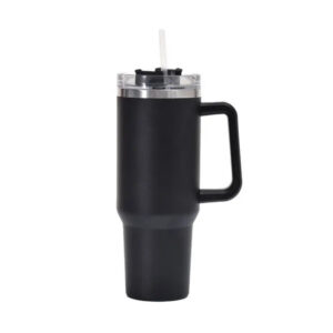 b8ca7323211a699f Ready To Ship 40oz Hot Pink Mugs With Handle Insulated Tumblers Lids Straw Stainless Steel Coffee Thermos Cups