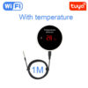 b8db09cb7e82ee32 Tuya Smart WIFI Thermometer With External Temperature USB Charge or Rechargable Battery