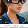 b8f7de50ded1cd19 New XTE multifunctional glasses light with Type-C charging, warning headlamp, compact and portable, touch-sensitive headlamp
