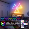 b9026892dfda1d08 WIFI LED Smart Wall Lamp RGBIC Bar DIY Atmosphere Night Light APP Music Rhythm TV Backlight Bedroom Game Room Decoration