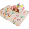 Portable Waterproof Foldable Play Home Travel Baby Mat for Activities, Camping and Beach