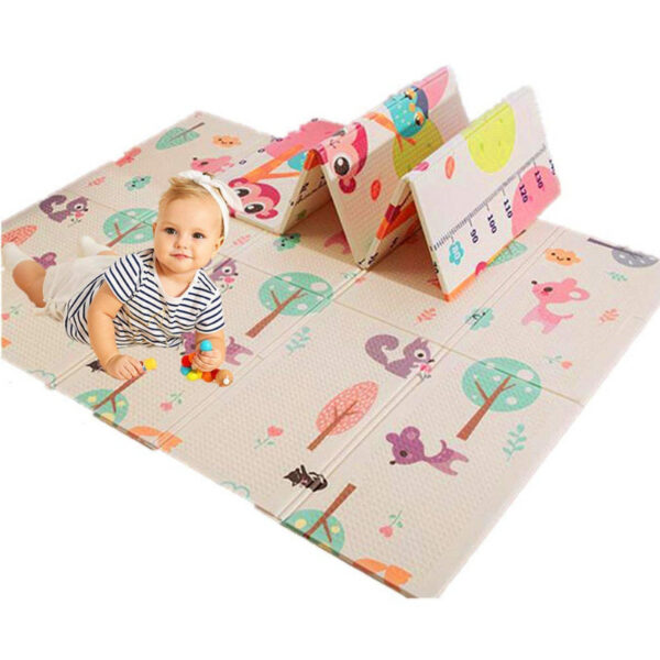 Portable Waterproof Foldable Play Home Travel Baby Mat for Activities, Camping and Beach