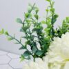 b914657d66ce0cea Fake Peony Flowers in Ceramic Vase,Faux Hydrangea Flower Arrangements for Home Decor Artificial Flowers with Vase