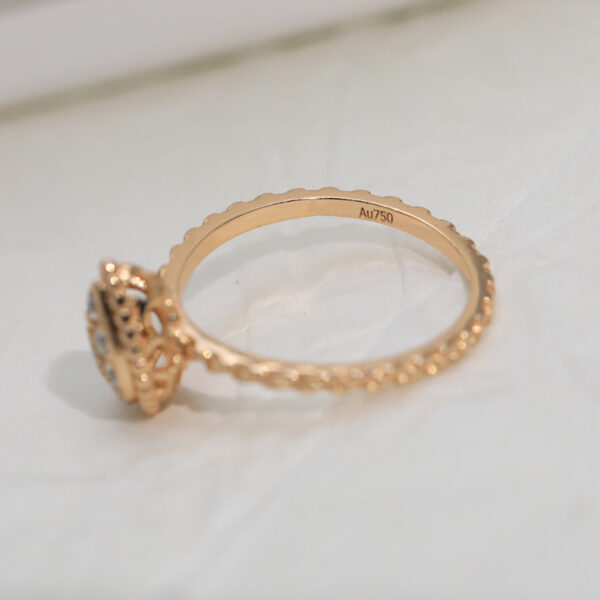 2024 Pure Sterling Sier Jewelry Women Single Water Drop Ring Diamond Wedding Engagement High Quality Fine Design