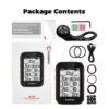COOSPO BC200 Wireless Bicycle Computer GPS Bike Speedometer Cycling Odometer 2.6in Bluetooth5.0 ANT+ APP Sync Slope Altitude