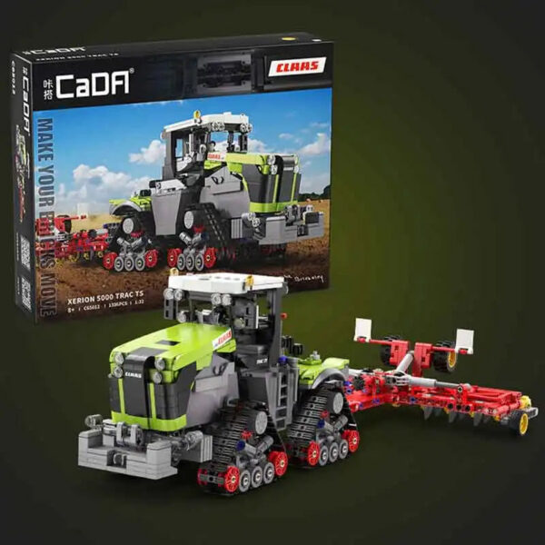 b999a2fab461fe40 Cada 1336pcs 1:32 Famous CLAAS City Agricultural Vehicle Building Block MOC Bricksley Design Truck Bricks Toys Children Gifts