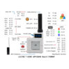 LILYGO® TTGO Meshtastic T-Echo LoRa SX1262 Wireless Module 433/868/915MHz NRF52840 1.54 E-Paper GPS RTC NFC BME280 for Arduino