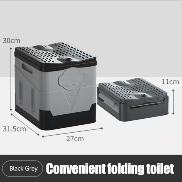 b9c45c02c07111fa Portable Folding Outdoor Camping Potty Adults Kids Cover Design Seat Reusable Toilet for Picnic Car Travel