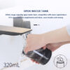 b9d21d174e82e1da Automatic Dispenser USB Rechargeable 320ml Liquid Soap Dispensers Digital Display Foam Hand Sanitizer hine Home