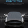 b9d70483dc9b2286 Universal Half Car Cover Waterproof Outdoor Cover Oxford Sun Rain Uv Protection Dustproof Snowproof Car Body Cover for SUV Sedan