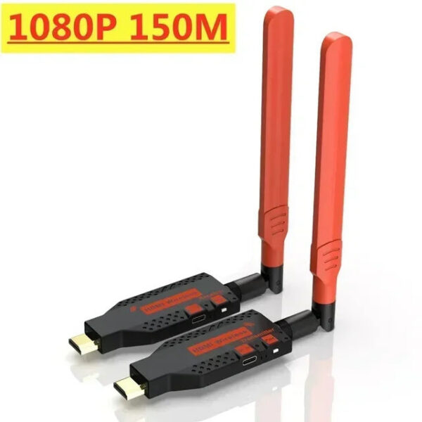 4K 1080P 50M/100M/150M Wireless HDMI Video Transmitter Receiver Extender Display Adapter Dongle For TV Monitor Projector PC PS4