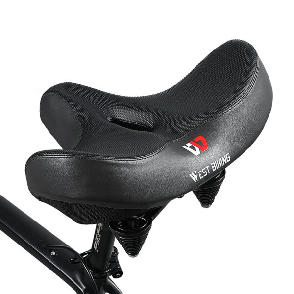 b9ed208aba4a83a1 WEST BIKING Ergonomic Soft Bicycle Saddle Widen Thicken Cushion Pad MTB Road Bike Saddle Comfortable Breathable Cycling Seat