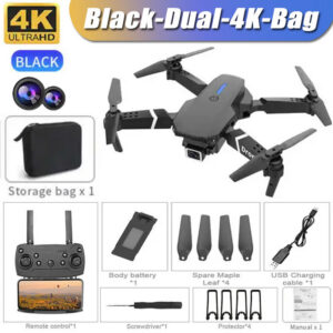 New E88Pro Drone 4K Professinal With 1080P Wide Angle Dual HD Camera Foldable RC Helicopter WIFI FPV Height Hold Apron Sell