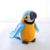 ba00351e95d53f3c Colorful Chatty Parrot Interactive Recordable Musical Toy That Flaps Wings and Teaches Kids to Speak