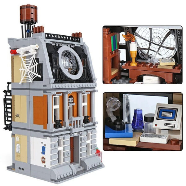 Moc Compatible 76108 Sanctorum Bricks Blocks Model Modular Building Set, Movie Collectible DIY Adult Toys For Boys Gifts