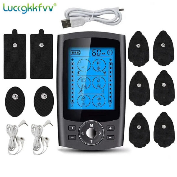 ba227800a1f5335a Tens Muscle Stimulator 36-Mode Electric EMS Acupuncture Body Massage Digital Therapy Slimming hine Electrostimulator