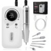 ba5100a15b93b843 45000RPM Electric Drill hine With LCD Display Rechargeable File Nails Accessories Gel Nail Polish Sander Low Noise